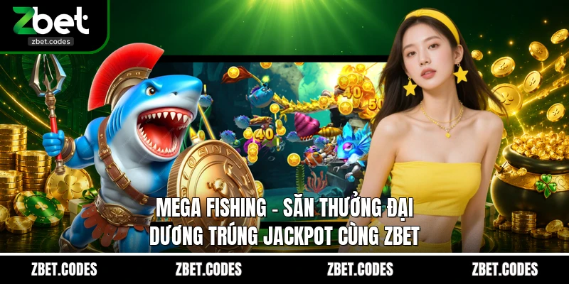 Mega Fishing - Săn Thưởng Đại Dương Trúng Jackpot Cùng ZBET 1 Mega Fishing