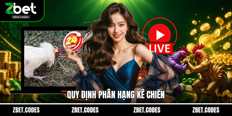 Đá Gà WS 168 Tại ZBET - Sân Chơi Cá Cược Đầy Đẳng Cấp 3 Quy định phân hạng kê chiến